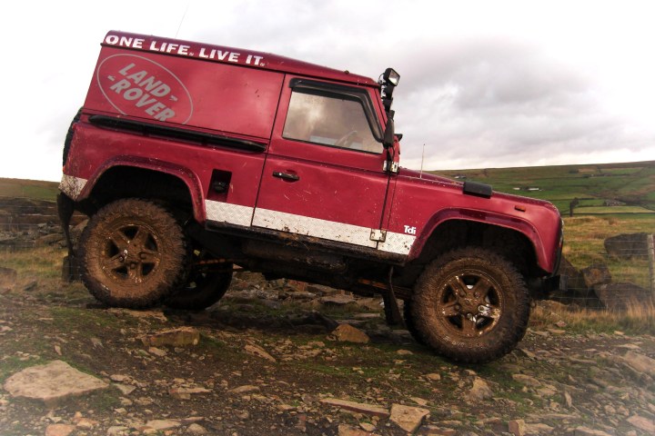 Land Rover Red